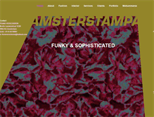 Tablet Screenshot of amsterstampa.com